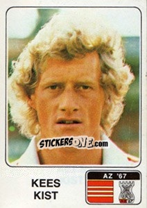 Cromo Kees Kist - Voetbal 1978-1979 - Panini