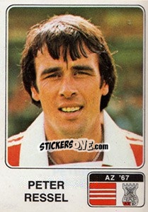 Sticker Peter Ressel - Voetbal 1978-1979 - Panini