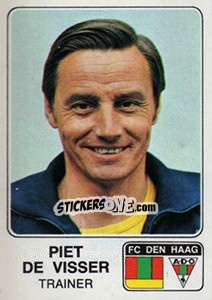 Sticker Piet de Visser