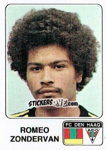 Figurina Romeo Zondervan - Voetbal 1978-1979 - Panini