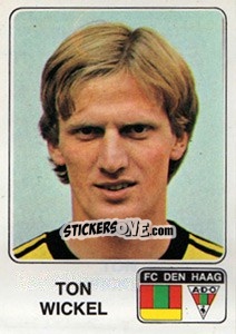 Figurina Ton Wickel - Voetbal 1978-1979 - Panini