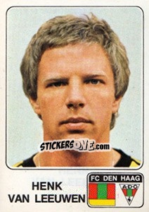 Sticker Henk van Leeuwen