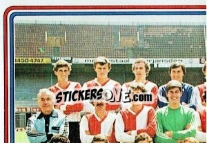 Sticker Team (Puzzel 1) - Voetbal 1978-1979 - Panini