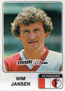Sticker Wim Jansen - Voetbal 1978-1979 - Panini