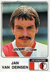 Sticker Jan van Deinsen - Voetbal 1978-1979 - Panini