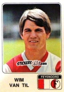 Sticker Wim van Til - Voetbal 1978-1979 n. 72 - Panini