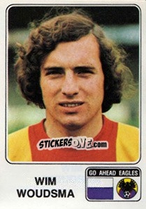 Sticker Wim Woudsma - Voetbal 1978-1979 - Panini