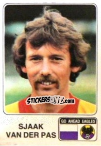 Sticker Sjaak van der Pas - Voetbal 1978-1979 - Panini