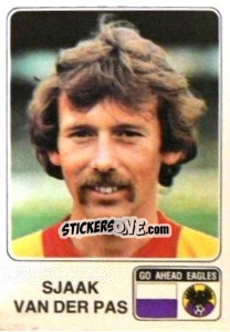 Sticker Sjaak van der Pas