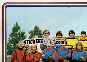 Sticker Team (Puzzel 1) - Voetbal 1978-1979 - Panini