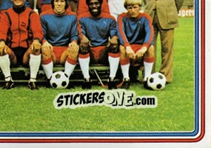 Sticker Team (Puzzel 4) - Voetbal 1978-1979 - Panini