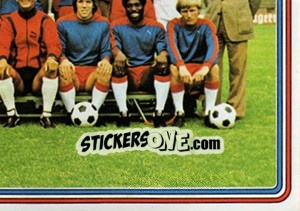 Sticker Team (Puzzel 4) - Voetbal 1978-1979 n. 96 - Panini