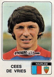 Cromo Cees de Vries - Voetbal 1978-1979 - Panini