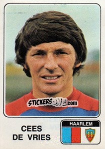 Sticker Cees de Vries - Voetbal 1978-1979 n. 99 - Panini