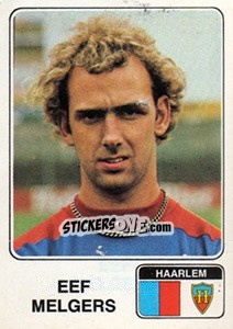 Sticker Eef Melgers - Voetbal 1978-1979 - Panini