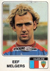 Sticker Eef Melgers - Voetbal 1978-1979 n. 100 - Panini