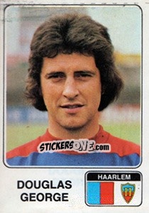 Sticker Douglas George - Voetbal 1978-1979 - Panini