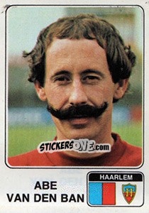 Figurina Abe Van Den Ban - Voetbal 1978-1979 - Panini