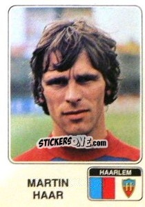 Sticker Martin Haar - Voetbal 1978-1979 n. 103 - Panini