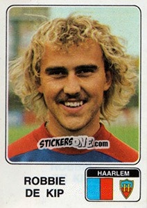 Sticker Robbie de Kip - Voetbal 1978-1979 n. 105 - Panini