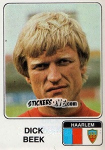 Figurina Dick Beek - Voetbal 1978-1979 - Panini