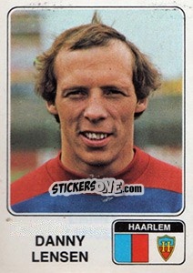 Sticker Danny Lensen - Voetbal 1978-1979 - Panini