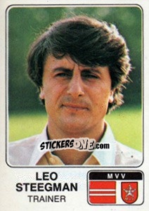 Sticker Leo Steegman - Voetbal 1978-1979 - Panini