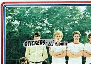 Sticker Team (Puzzel 1) - Voetbal 1978-1979 - Panini