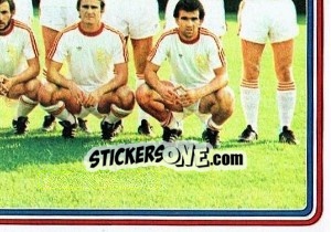 Sticker Team (Puzzel 4) - Voetbal 1978-1979 n. 114 - Panini