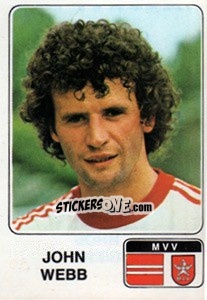 Sticker John Webb - Voetbal 1978-1979 n. 118 - Panini