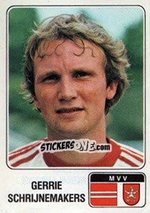 Sticker Gerrie Schrijnemakers - Voetbal 1978-1979 n. 119 - Panini