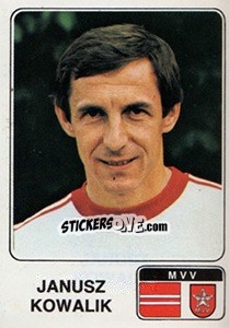 Sticker Janusz Kowalik - Voetbal 1978-1979 - Panini