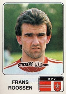Sticker Frans Roossen - Voetbal 1978-1979 n. 125 - Panini