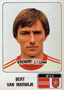 Sticker Bert van Marwijk - Voetbal 1978-1979 n. 126 - Panini
