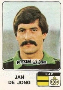 Cromo Jan  de Jong - Voetbal 1978-1979 n. 133 - Panini
