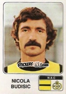 Sticker Nicola Budisic - Voetbal 1978-1979 - Panini