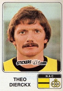 Sticker Theo Dierckx - Voetbal 1978-1979 - Panini