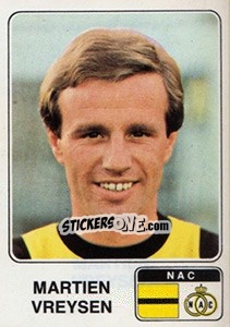 Sticker Martien Vreysen - Voetbal 1978-1979 - Panini