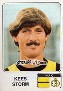 Sticker Kees Storm - Voetbal 1978-1979 - Panini