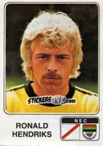 Sticker Ronald Hendriks - Voetbal 1978-1979 - Panini