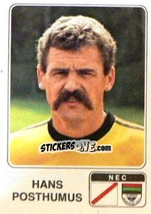 Sticker Hans Posthumus - Voetbal 1978-1979 n. 158 - Panini