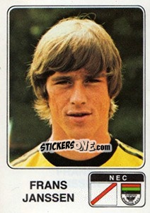 Figurina Frans Janssen - Voetbal 1978-1979 - Panini