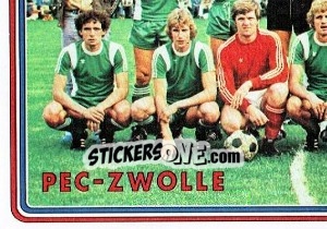 Sticker Team (Puzzel 3) - Voetbal 1978-1979 - Panini