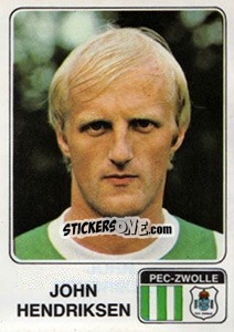 Cromo John Hendriksen - Voetbal 1978-1979 - Panini