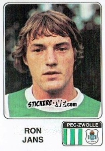 Sticker Ron Jans - Voetbal 1978-1979 - Panini