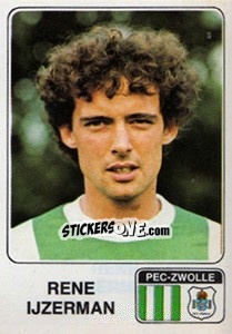 Sticker Rene Ijzerman - Voetbal 1978-1979 n. 180 - Panini
