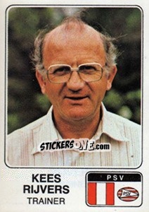 Sticker Kees Rijvers - Voetbal 1978-1979 n. 182 - Panini