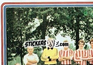 Sticker Team (Puzzel 1) - Voetbal 1978-1979 - Panini