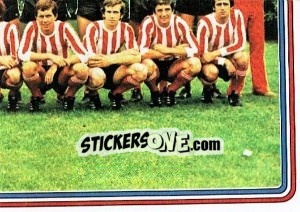 Sticker Team (Puzzel 4) - Voetbal 1978-1979 n. 186 - Panini