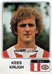 Sticker Kees Krugh - Voetbal 1978-1979 - Panini